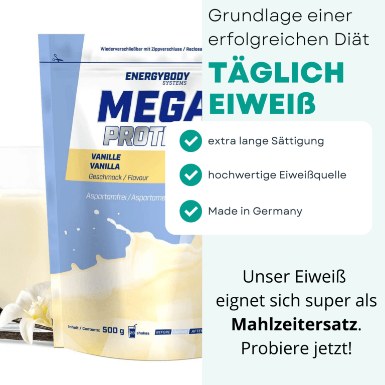 Bild von einem Eiweißshake.