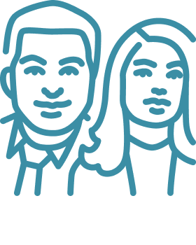 Icon von Elterngesichtern.