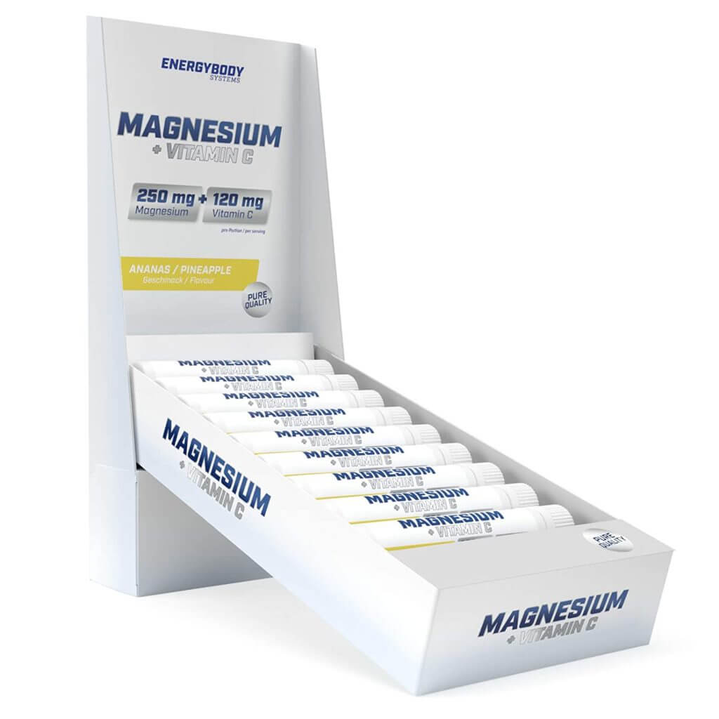 Bild von einem Magnesium-Verkaufsständer.