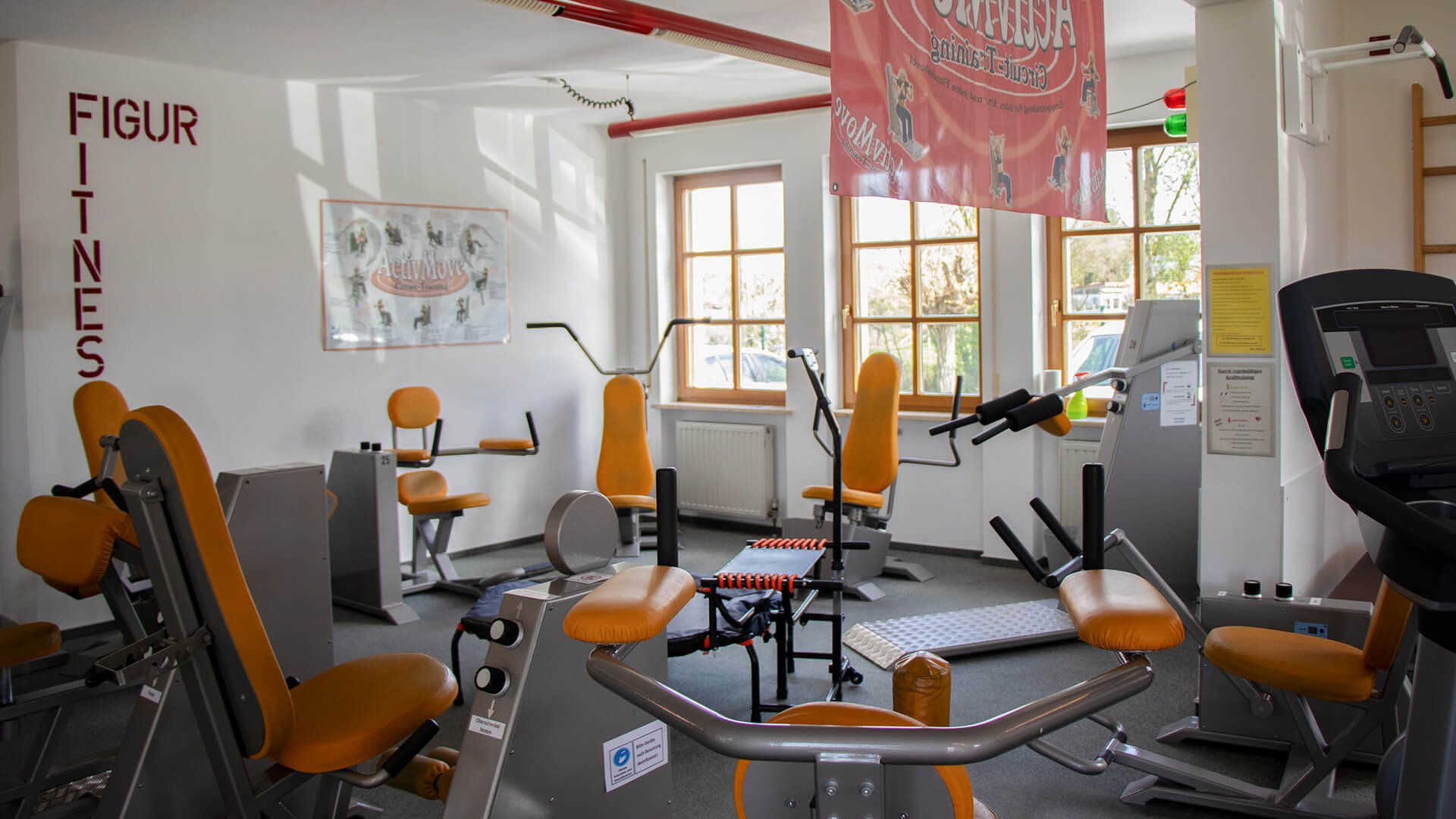 Bild vom Fitnesszirkel.